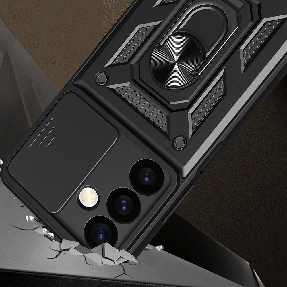 Husa de protectie Techsuit CamShield Series compatibil cu Samsung Galaxy S24 FE, Albastru