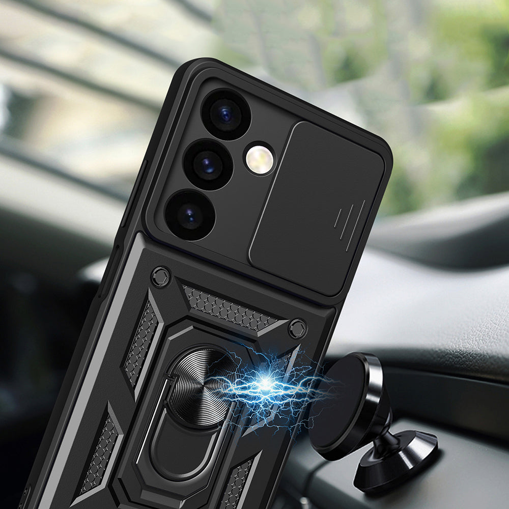 Husa de protectie Techsuit CamShield Series compatibil cu Samsung Galaxy S24 FE, Albastru