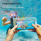 Spigen (set de 2) Waterproof Case A601 (AMP03098), IPX8, for Phone 3.5 - , Transparent