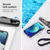 Spigen (set de 2) Waterproof Case A601 (AMP03098), IPX8, for Phone 3.5 - , Transparent