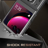 Husa de protectie Techsuit CamShield Series compatibil cu Motorola Razr 50 / Razr 60, Negru