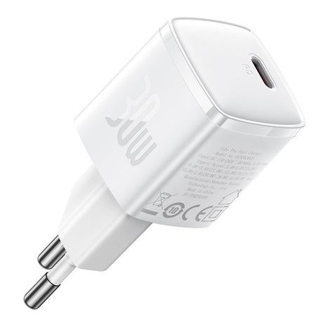 Incarcator Baseus Cube Pro (CCXF000302), Fast Charger, Type-C, 30W, Alb