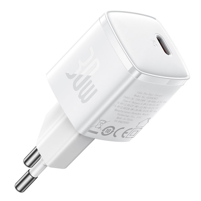 Incarcator Baseus Cube Pro (CCXF000302), Fast Charger, Type-C, 30W, Alb
