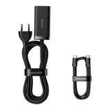 Incarcator Baseus (CCGP000101), 2xUSB-C 2xUSB-A, 100W, Negru