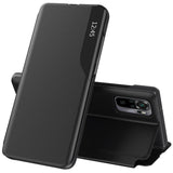Husa de protectie Techsuit eFold Series compatibil cu Xiaomi Redmi Note 10 4G / Note 10S / Poco M5s, Negru