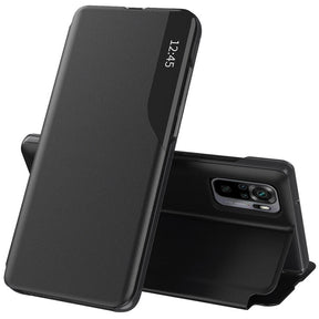 Husa de protectie Techsuit eFold Series compatibil cu Xiaomi Redmi Note 10 4G / Note 10S / Poco M5s, Negru