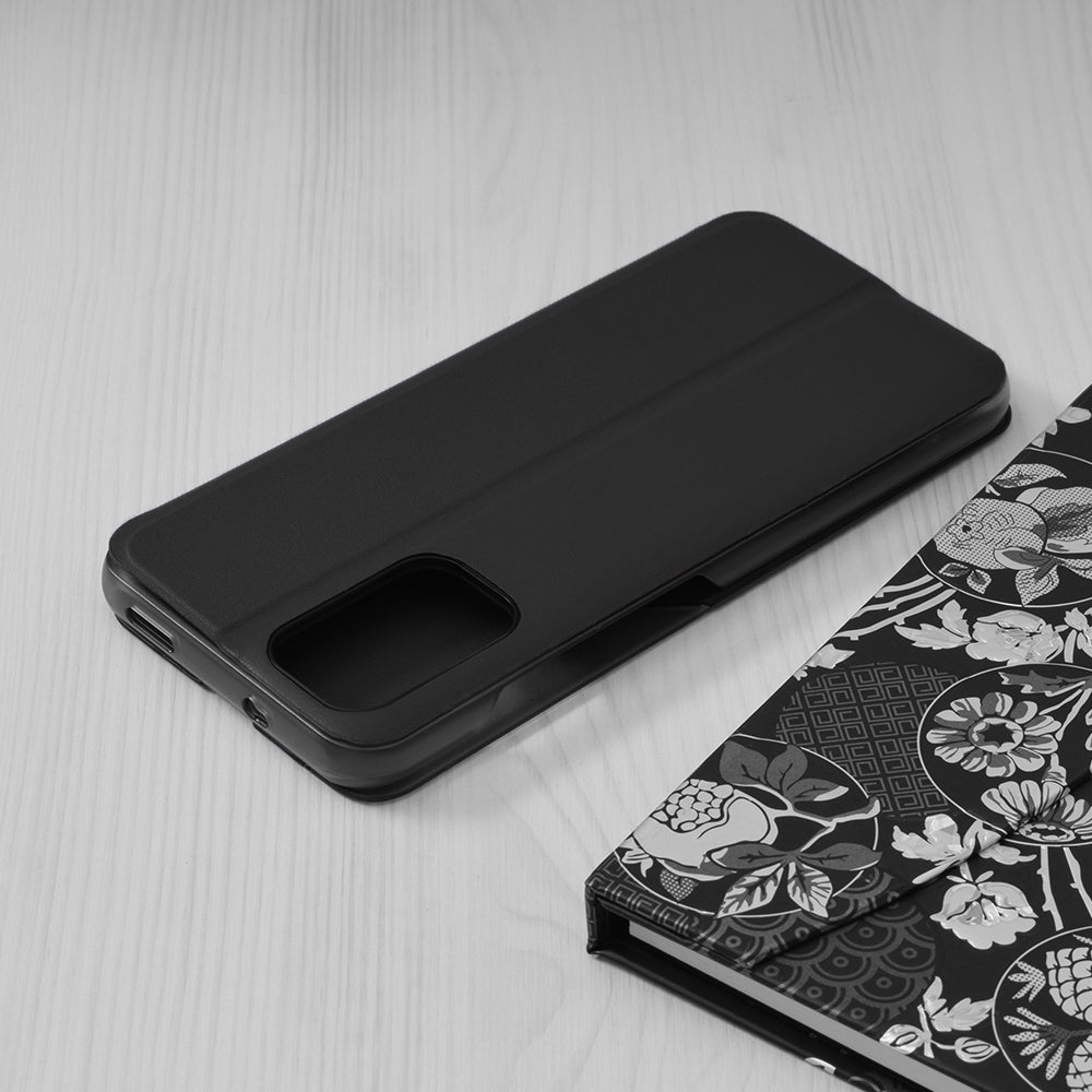 Husa de protectie Techsuit eFold Series compatibil cu Xiaomi Redmi Note 10 4G / Note 10S / Poco M5s, Negru