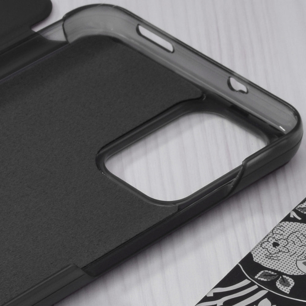 Husa de protectie Techsuit eFold Series compatibil cu Xiaomi Redmi Note 10 4G / Note 10S / Poco M5s, Negru
