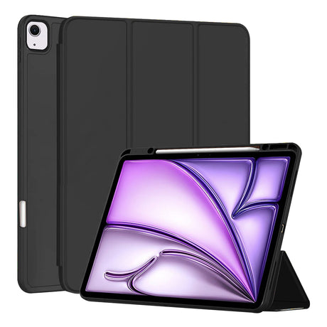 Techsuit Flex Trifold husă neagră pentru iPad Air 13 (2024)