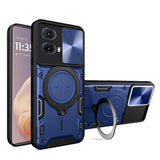 Husa de protectie Techsuit CamGuard Pro compatibil cu Motorola Moto G85, Albastru