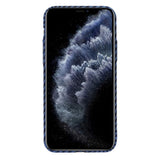 Husa de protectie Techsuit Carbonite FiberShell compatibil cu iPhone 11 Pro, Cyan