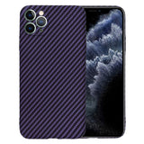 Husa de protectie Techsuit Carbonite FiberShell compatibil cu iPhone 11 Pro Max, Mov