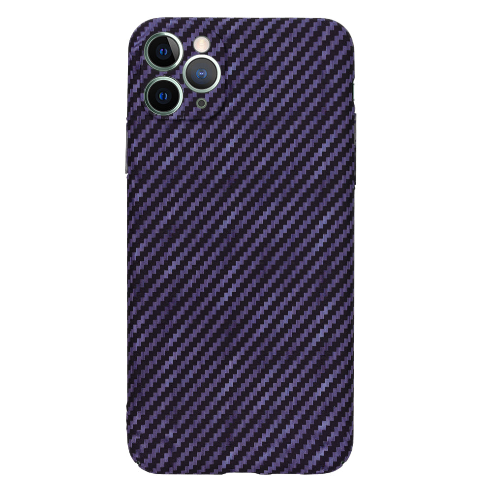 Husa de protectie Techsuit Carbonite FiberShell compatibil cu iPhone 11 Pro Max, Mov