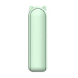 Techsuit Mini Portable Hand Fan (HZ001), 2000mAH, USB Rechargeable, 3 Speeds Adjustable, Verde