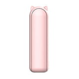 Techsuit Mini Portable Hand Fan (HZ001), 2000mAH, USB Rechargeable, 3 Speeds Adjustable, Roz
