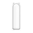 Techsuit Mini Portable Hand Fan (HZ001), 2000mAH, USB Rechargeable, 3 Speeds Adjustable, Alb