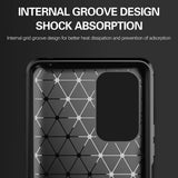 Husa de protectie Techsuit Carbon Silicone compatibil cu Xiaomi Redmi Note 10 Pro / Note 10 Pro Max, Negru