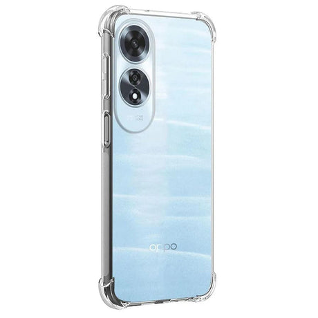 Husa de protectie Techsuit Shockproof Clear Silicone compatibil cu Oppo A60 4G, Transparent