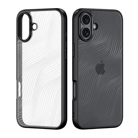 Husa de protectie Dux Ducis Aimo Series compatibil cu iPhone 16 Plus, Negru