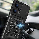 Husa de protectie Techsuit CamShield Series compatibil cu Realme GT 6 / GT 6T, Negru