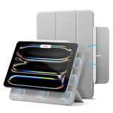 Husa de protectie tableta ESR Rebound Magnetic compatibil cu iPad Pro 13 (2024) / iPad Pro 13 (2025), Gri