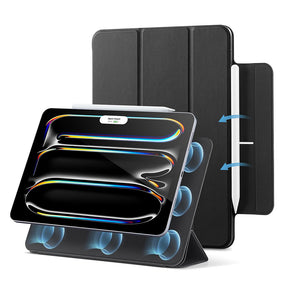 Husa de protectie tableta ESR Rebound Magnetic compatibil cu iPad Pro 13 (2024) / iPad Pro 13 (2025), Negru