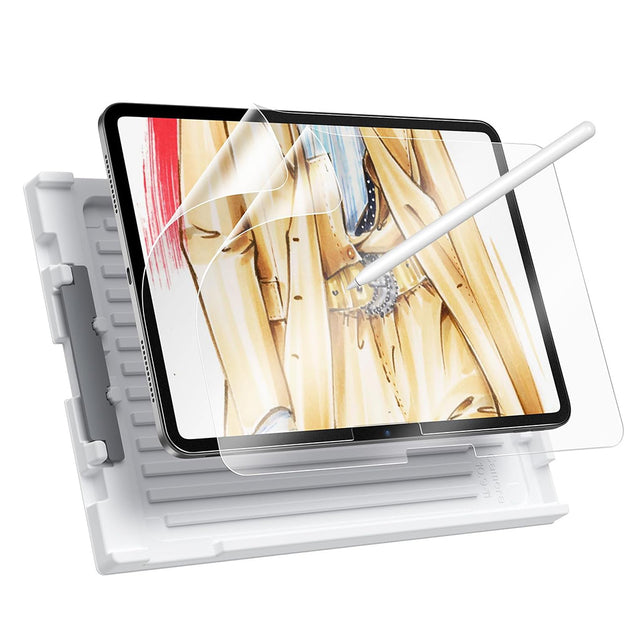 Husa de protectie tableta ESR Paper-Feel (set de 2) compatibil cu iPad Pro 11 (2024) / iPad Pro 11 (2025), Transparent Mat