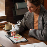 Husa de protectie tableta ESR Paper-Feel (set de 2) compatibil cu iPad Pro 12.9 (2018 / 2020 / 2021 / 2022), Transparent Mat