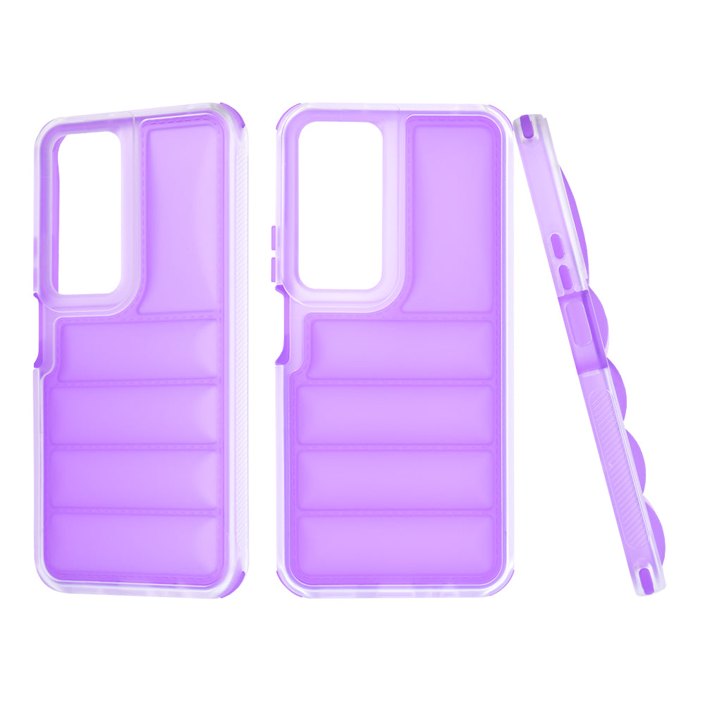 Husa de protectie Techsuit Wave Shield compatibil cu Honor X7b / X7b 5G / 90 SMART, Violet