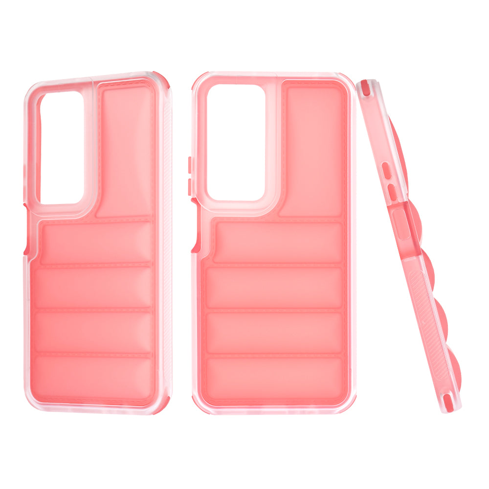Husa de protectie Techsuit Wave Shield compatibil cu Honor X7b / X7b 5G / 90 SMART, Rosu