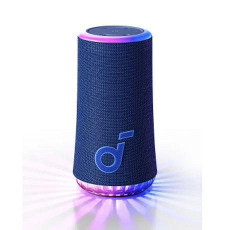 Casti Anker Wireless Speaker SoundCore Glow (A3166G31), 360° Sound, 30W, IP67, Albastru