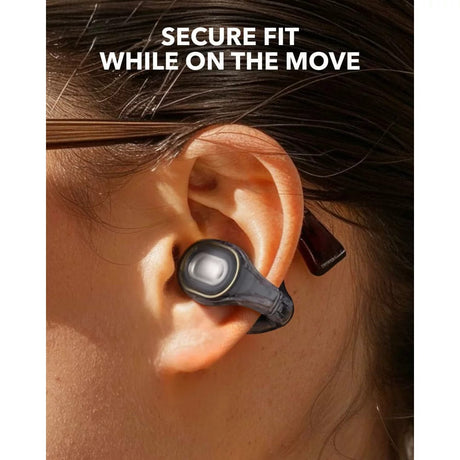 Casti Anker SoundCore C30i (A3330G11), Bluetooth 5.3, Open-Ear, IPX4, Noise Reduction, Microphone, Negru