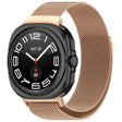 Curea smartwatch Techsuit Watchband (W009) compatibil cu Samsung Galaxy Watch Ultra 47mm / Watch Ultra 2, Roz Auriu