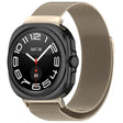 Curea smartwatch Techsuit Watchband (W009) compatibil cu Samsung Galaxy Watch Ultra 47mm / Watch Ultra 2, Titanium Natural