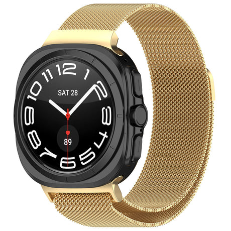 Curea smartwatch Techsuit Watchband (W009) compatibil cu Samsung Galaxy Watch Ultra 47mm / Watch Ultra 2, Auriu