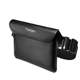 Spigen Waterproof Pouch A620 (AMP04532), Universal Waist Bag for Accessories, Negru