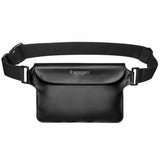 Spigen Waterproof Pouch A620 (AMP04532), Universal Waist Bag for Accessories, Negru