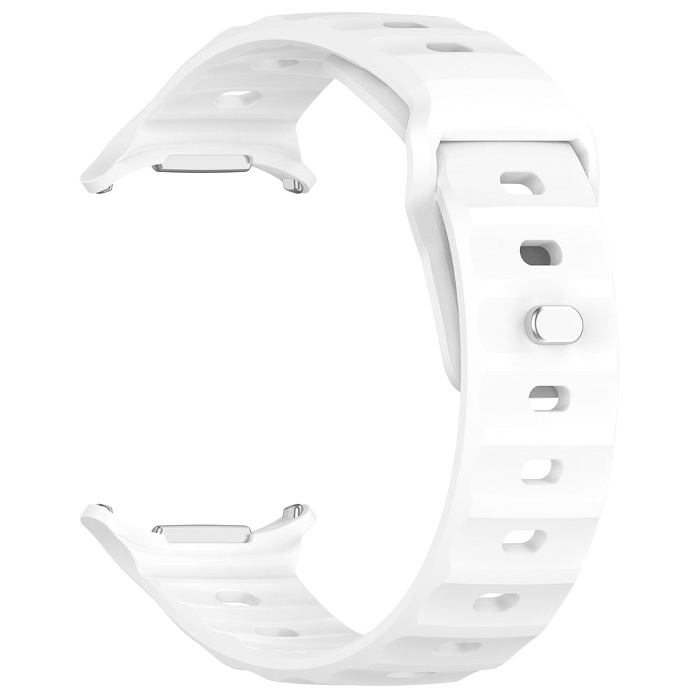 Curea smartwatch Techsuit Watchband (W055) compatibil cu Samsung Galaxy Watch Ultra 47mm / Watch Ultra 2, Alb