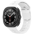 Curea smartwatch Techsuit Watchband (W055) compatibil cu Samsung Galaxy Watch Ultra 47mm / Watch Ultra 2, Alb
