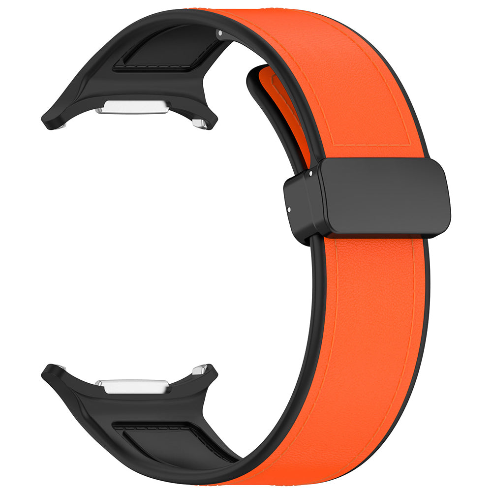Curea smartwatch Techsuit Watchband (W056) compatibil cu Samsung Galaxy Watch Ultra 47mm / Watch Ultra 2, Portocaliu