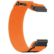 Curea smartwatch Techsuit Watchband QuickFit 22mm (W057) compatibil cu Garmin Fenix 5/5 Plus 6/6 Pro/7/Forerunner 945/955/970/Approach S60/S62, Portocaliu
