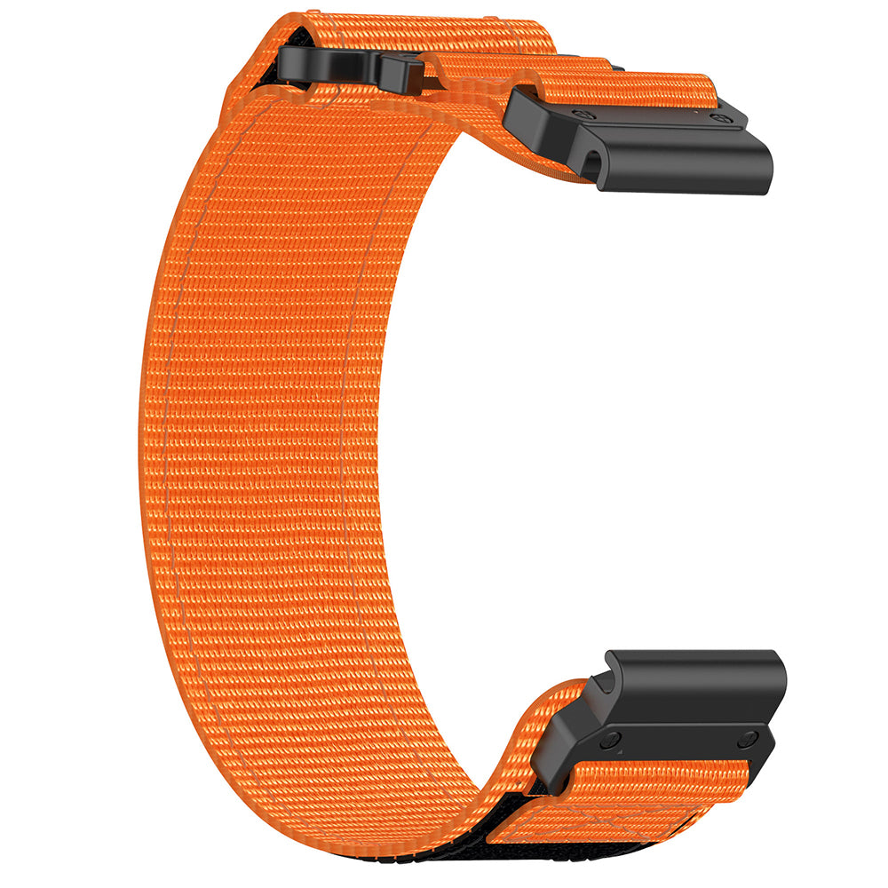 Curea smartwatch Techsuit Watchband QuickFit 22mm (W057) compatibil cu Garmin Fenix 5/5 Plus 6/6 Pro/7/Forerunner 945/955/970/Approach S60/S62, Portocaliu