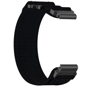 Curea smartwatch Techsuit Watchband QuickFit 22mm (W057) compatibil cu Garmin Fenix 5/5 Plus 6/6 Pro/7/Forerunner 945/955/970/Approach S60/S62, Negru