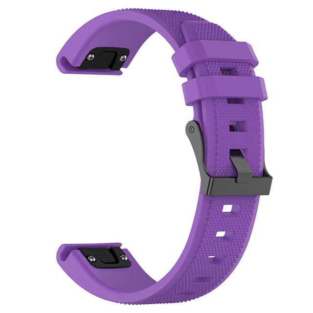 Curea smartwatch Techsuit Watchband QuickFit 26mm (W058) compatibil cu Garmin Fenix 3/3 HR/5X/5X Plus/6X/6X Pro/7X/7X Pro Solar, Mov