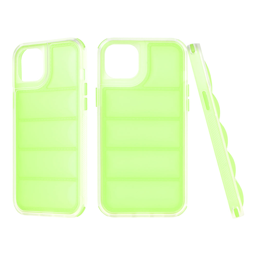 Husa de protectie Techsuit Wave Shield compatibil cu iPhone 15 Plus, Verde