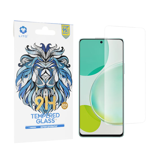 Folie de protectie Lito 2.5D Classic Glass compatibil cu Huawei nova 11i, Transparent