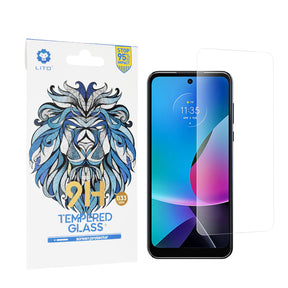 Folie de protectie Lito 2.5D Classic Glass compatibil cu Motorola Moto G Play (2023), Transparent