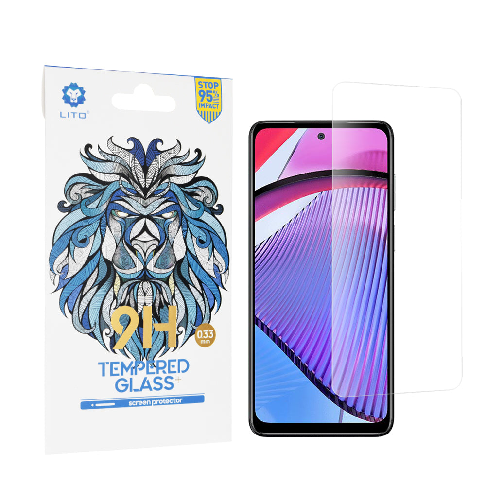 Folie de protectie Lito 2.5D Classic Glass compatibil cu Motorola Moto G Power 5G (2023), Transparent
