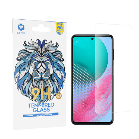 Folie de protectie Lito 2.5D Classic Glass compatibil cu Samsung Galaxy M54, Transparent