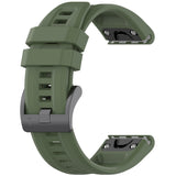Curea smartwatch Techsuit Watchband QuickFit 20mm (W060) compatibil cu Instinct 2S/2S Solar/Approach S70 42mm/fenix 7S Pro Sapphire Solar, Verde Inchis